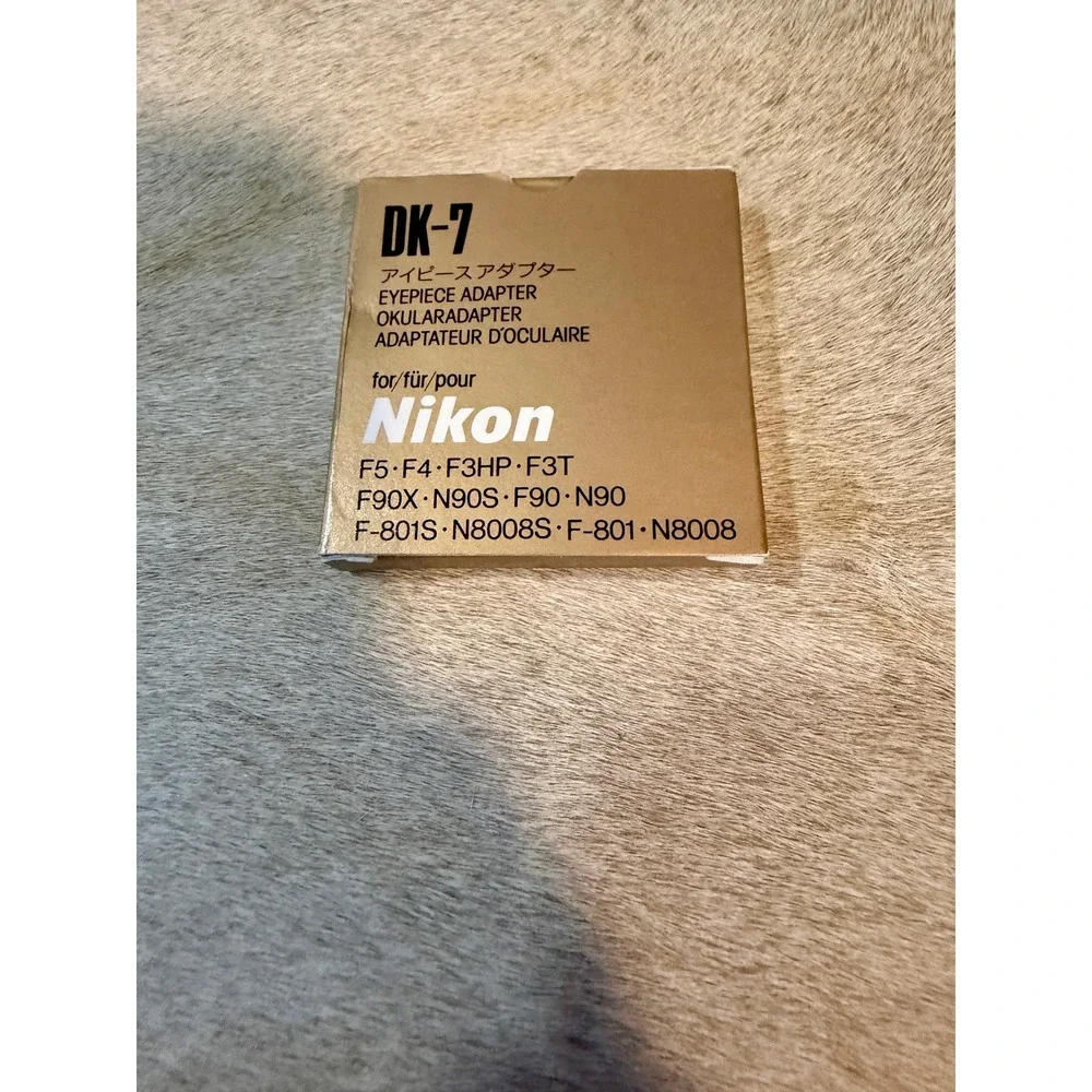 Nikon DK-7 Eyepiece Adapter for F5 F4 F3HP F3T F90X N90S N8008S Made in Japan